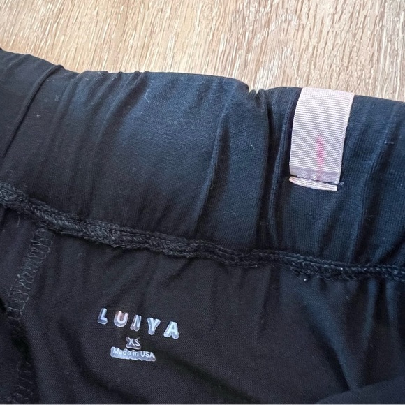 Lunya Black Harem Casual Joggers Pants - Picture 5 of 7